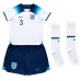 England Luke Shaw #3 Hemmakläder Barn VM 2022 Kortärmad (+ Korta byxor)